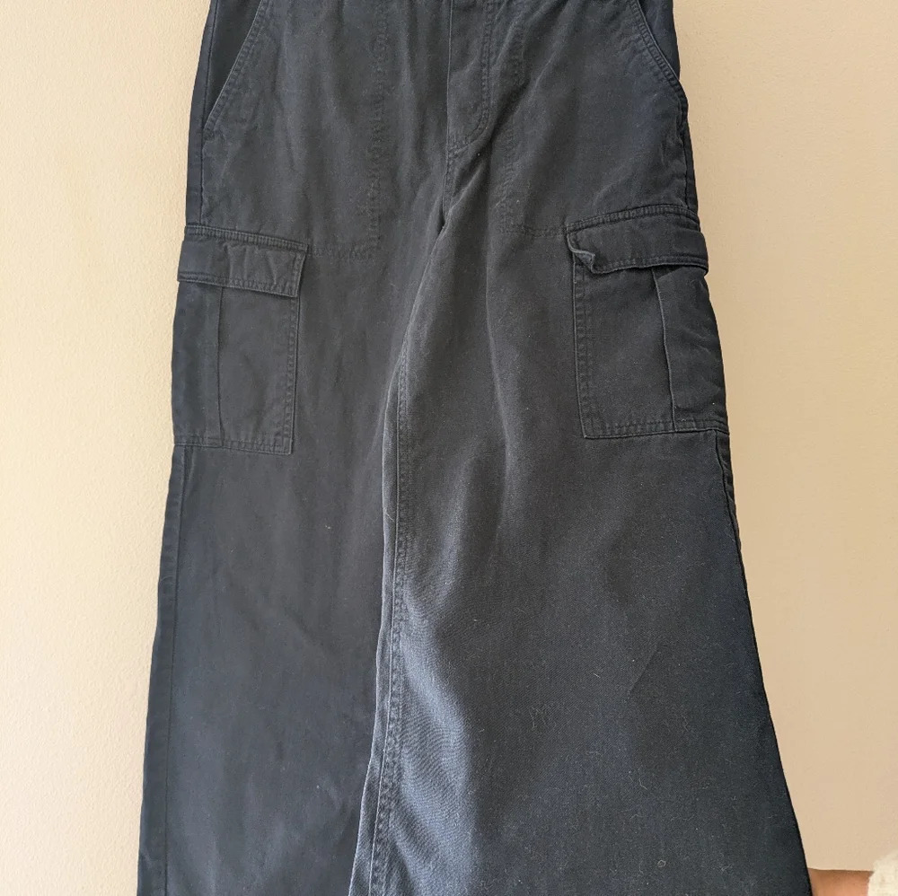 Vintage Canyon River Blues Navy Cotton Cargo Pants Women's size XL - Picture 2 of 8